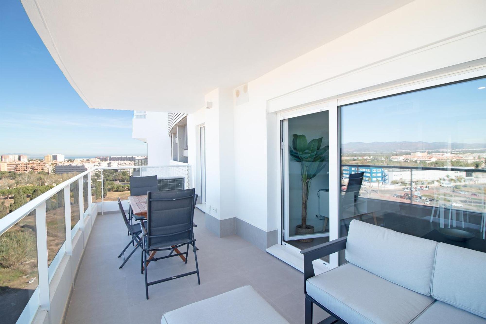Global Properties, Apartamento Con Terraza Y Vistas Al Mar Y A La Montana Canet d'En Berenguer Zewnętrze zdjęcie
