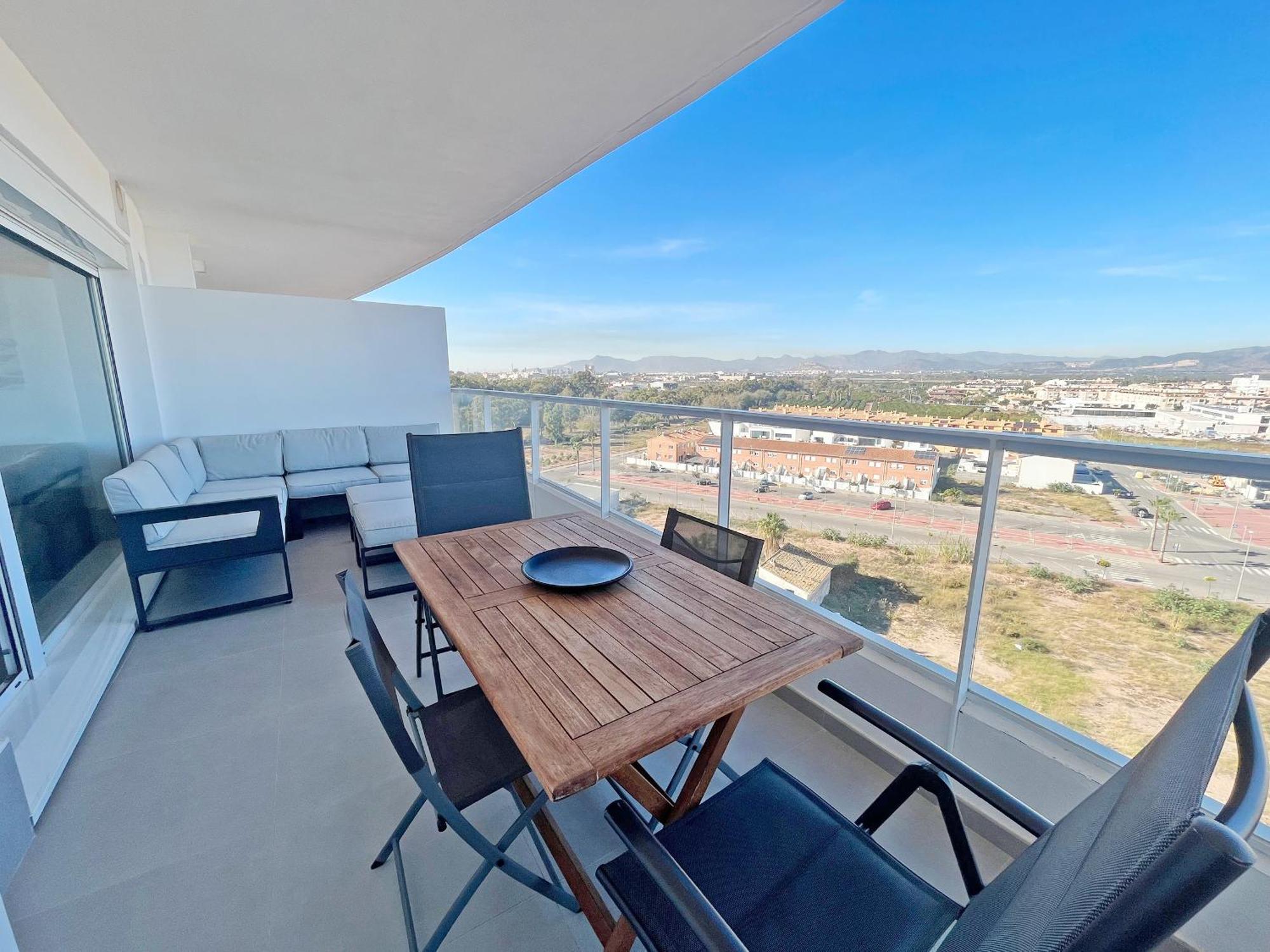 Global Properties, Apartamento Con Terraza Y Vistas Al Mar Y A La Montana Canet d'En Berenguer Zewnętrze zdjęcie